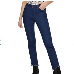 NWT Nine West Kick Flare High Rise Jeans Size 6